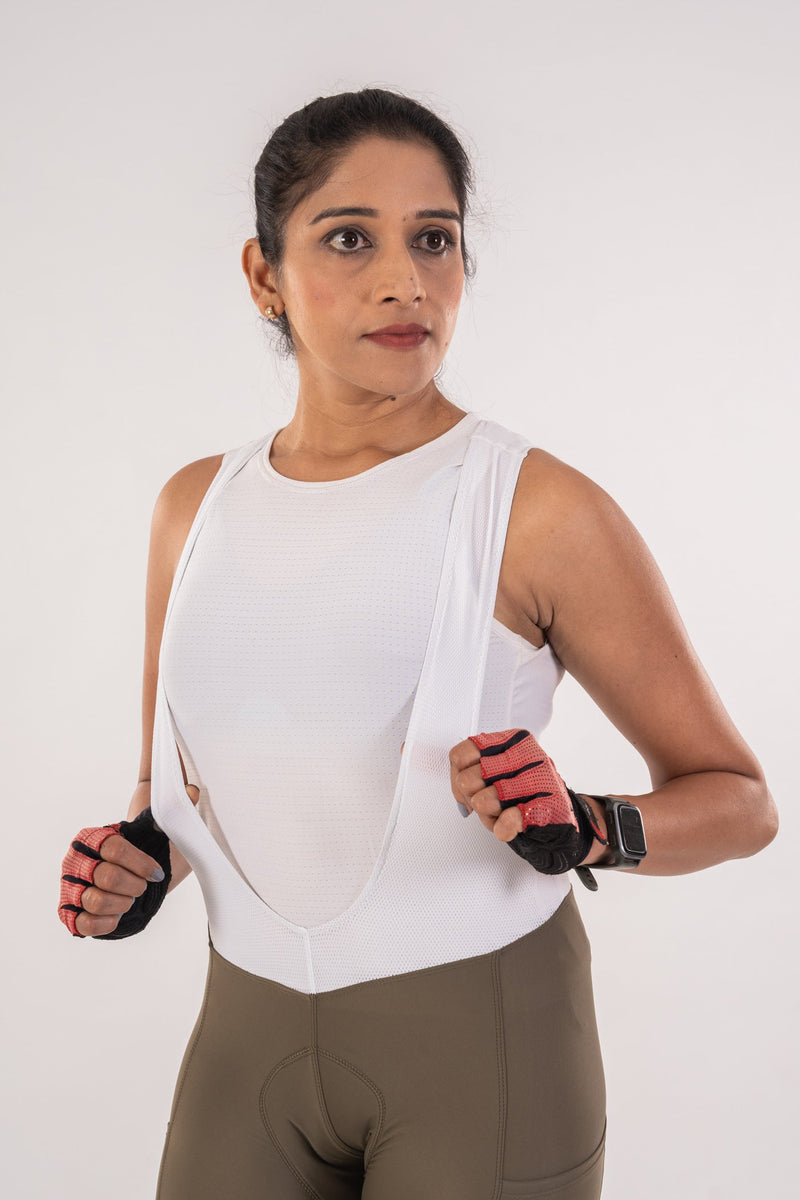 Load image into Gallery viewer, Womens Cycling | Endurance Bib Shorts | Explore Prima | Moss - MADOVERBIKING -  Apace
