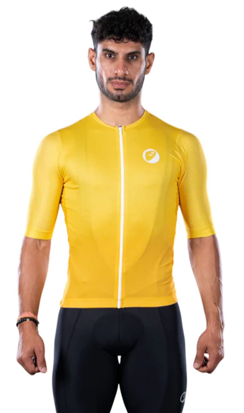 Load image into Gallery viewer, Mens Cycling Jersey | Cruise fit | Sunset - MADOVERBIKING -  Apace
