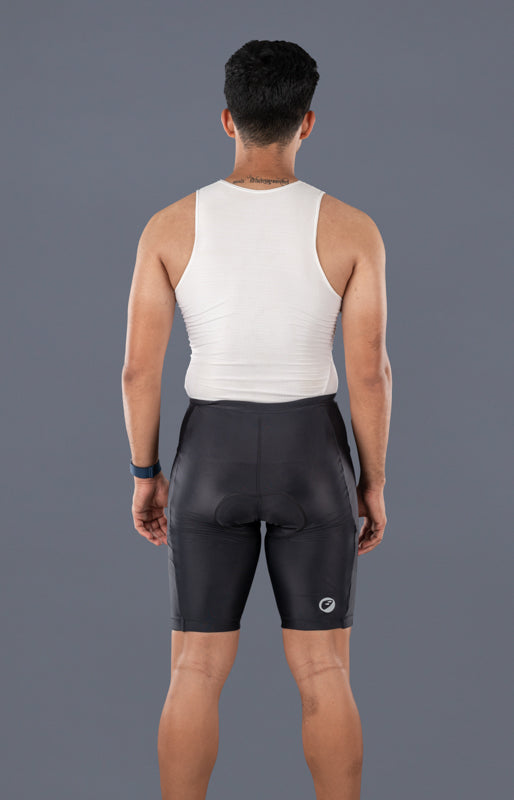 Load image into Gallery viewer, Apace  Mens Cycling | Bibless shorts | Evolve | Black
