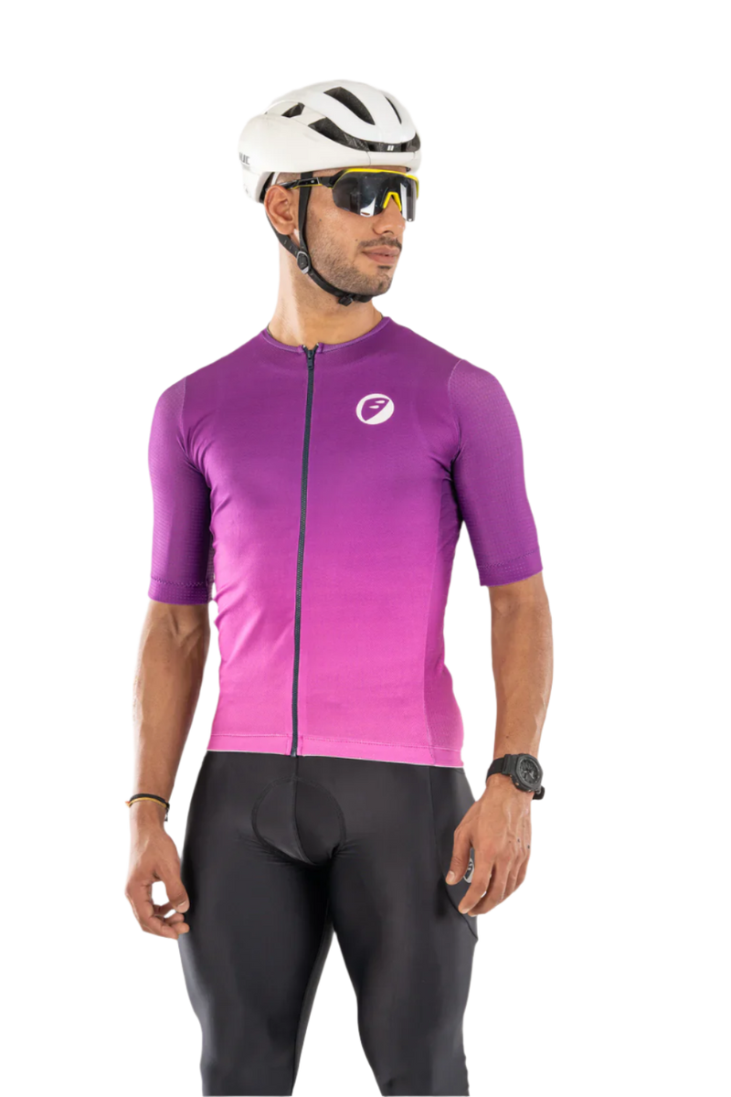Load image into Gallery viewer, Unisex Cycling | Cruise fit Jersey | Lavender - MADOVERBIKING -  Apace
