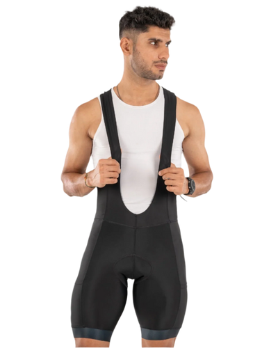 Mens Cycling | Endurance Bib Shorts | Explore | Ebony - MADOVERBIKING -  Apace