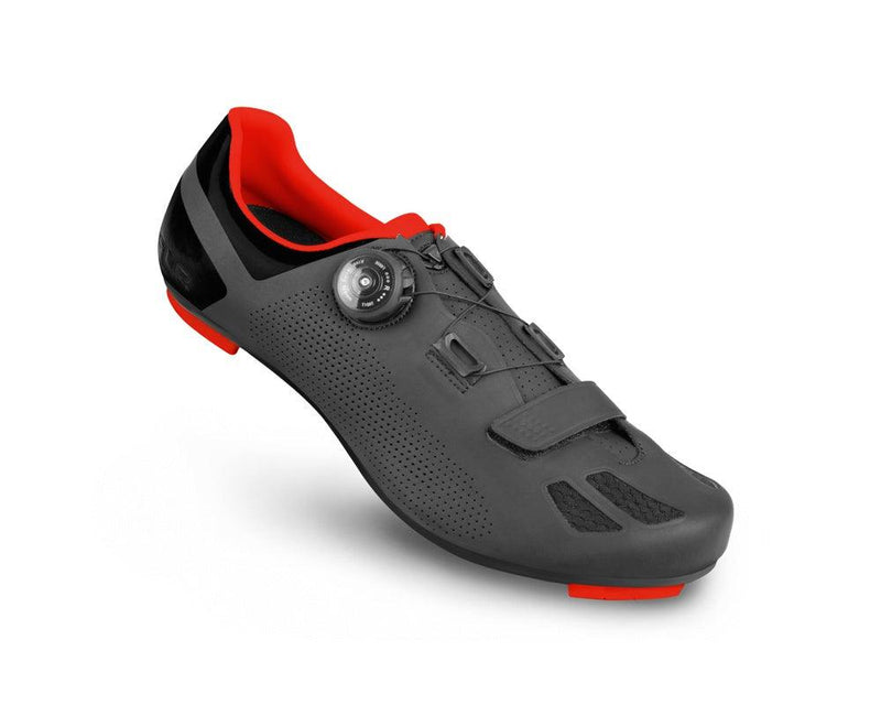 Load image into Gallery viewer, FLR F-11 Road Cycling Shoes (Black Neon Red)
