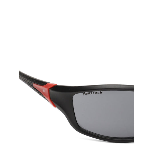 Fastrack Men Rectangle Sunglasses (Nbp351Bk1)