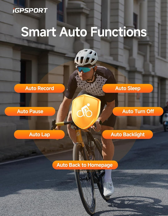 GPS Bike Computer - BSC100S | Type-C, 2.6" Display, 40H Battery, ANT+ & Strava Enabled