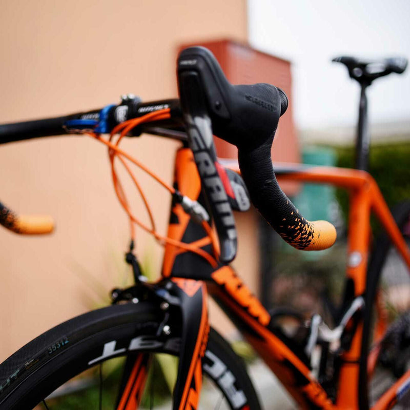 Load image into Gallery viewer, Guee Sl Dual Orange Road Cycling Handle Bar Tape
