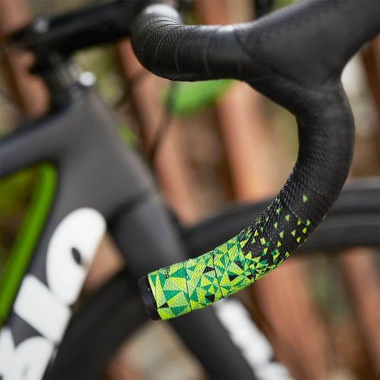 Guee Sl Geo Black-Green Road Cycling Bartape