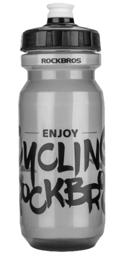 Bottles | BIDON - Rotate & Squeeze (Gray-600ml) ROCKBROS MADOVERBIKING
