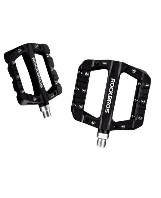 Bicycle Pedals | Nylon Fibre Flat Pedals for MTB/Road/BMX ROCKBROS MADOVERBIKING