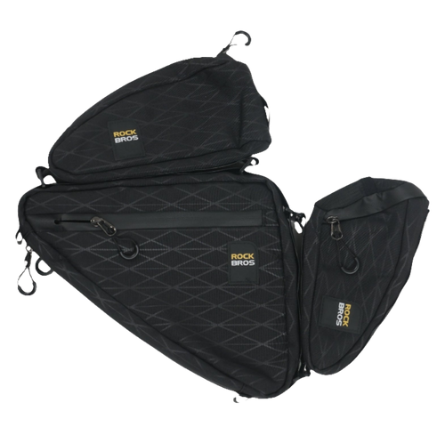 Bike Packing Bags Combo | Three Bag Set for Frame, Top Tube & Saddle ROCKBROS MADOVERBIKING