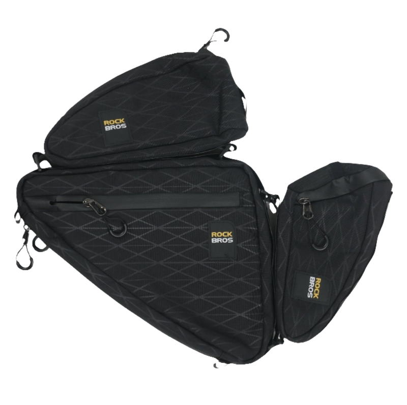 Load image into Gallery viewer, Bike Packing Bags Combo | Three Bag Set for Frame, Top Tube &amp; Saddle ROCKBROS MADOVERBIKING
