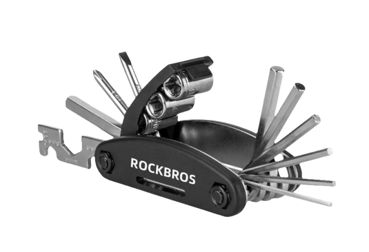Multi Tool 16 in 1 Allen keys and tyre levers ROCKBROS MADOVERBIKING