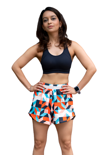 Womens Running | Shorts | 3 inch | ArtDeco - MADOVERBIKING -  Apace