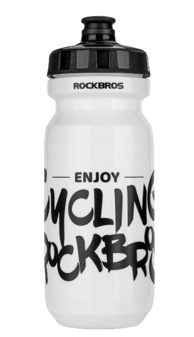 Load image into Gallery viewer, Bottles | BIDON - Rotate &amp; Squeeze (White-600ml) ROCKBROS MADOVERBIKING
