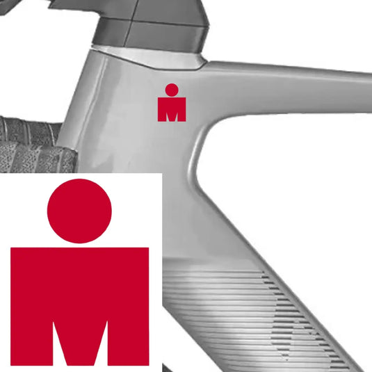 IRONMAN Logo Decal Sticker (1 pcs) - (0.6 in x 0.5 in)