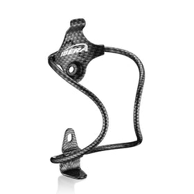 Ibera Aluminium Plate Bottle Cage (Carbon Looking)