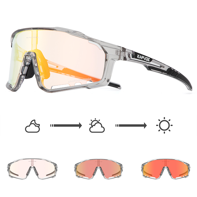 Load image into Gallery viewer, K76 Colour Changing PhotoChromic Sunglasses KAPVOE MADOVERBIKING
