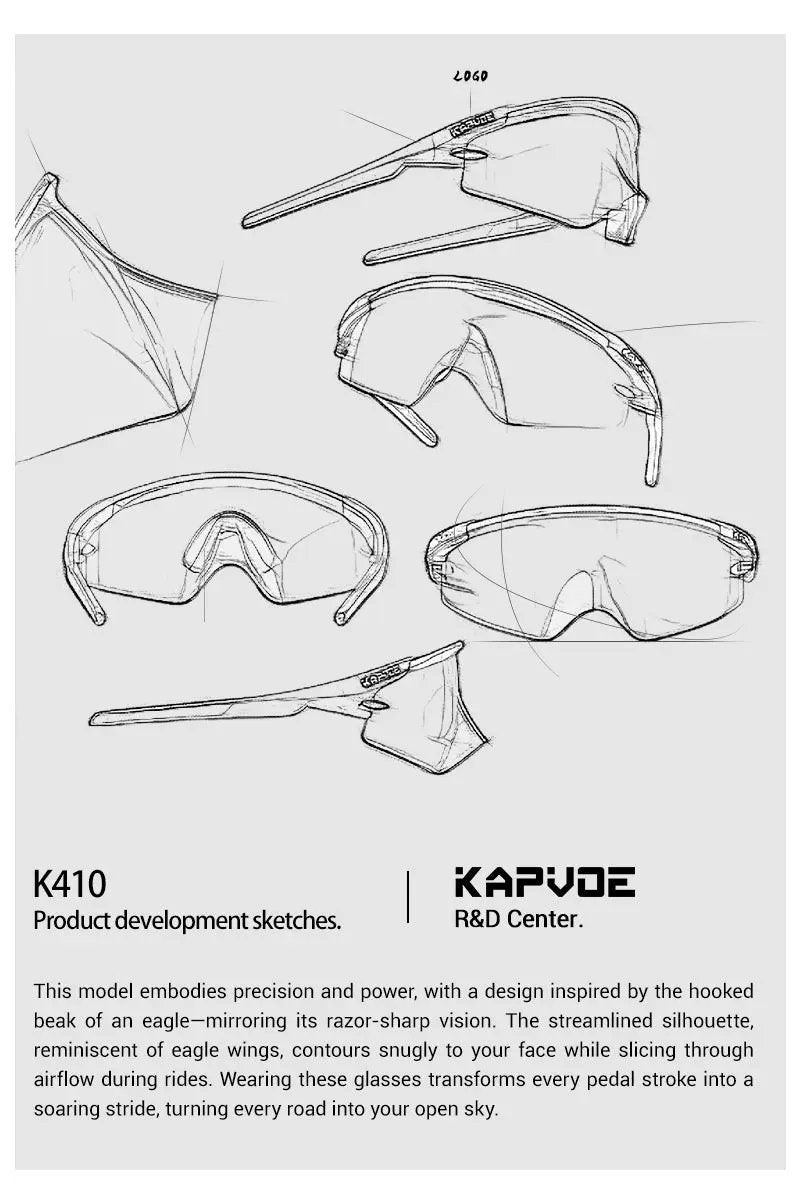 Load image into Gallery viewer, Kapvoe K410 Oversized Frameless Monolithic Sunglasses Kapvoe MADOVERBIKING
