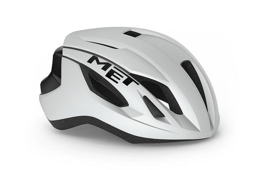 MET Road Cycling Helmet - Strale CE - (Black Fluo Yellow Reflective | Glossy)