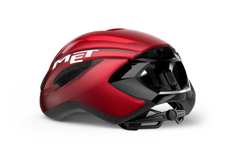 Load image into Gallery viewer, MET Road Cycling Helmet - Strale CE - (Red Metallic | Glossy)
