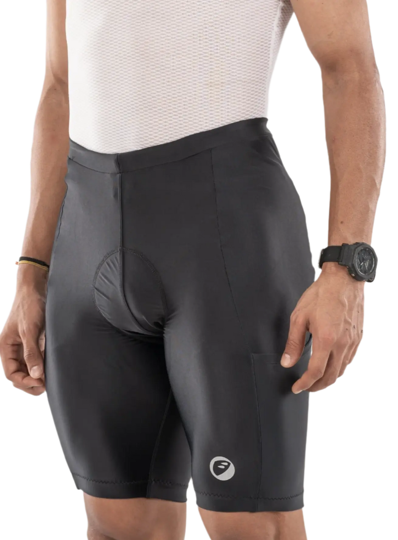 Load image into Gallery viewer, Mens Cycling | Bibless shorts | Evolve | Black
