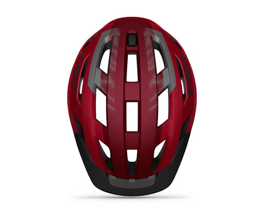 Met Allroad Hybrid Cycling Helmet (Red/Black/Matt)