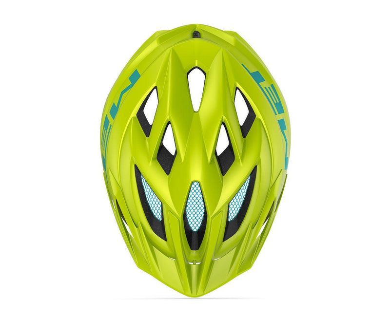 Load image into Gallery viewer, Met Crackerjack Kids Cycling Helmet (Fluo Yellow/Matt)
