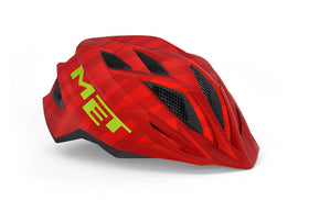 Met Crackerjack Kids Cycling Helmet (Red/Matt)