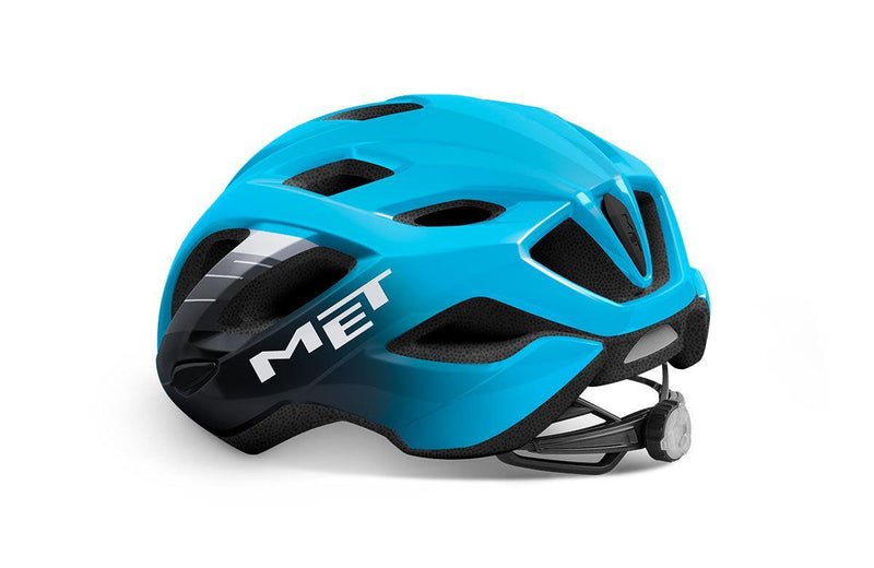 Load image into Gallery viewer, Met Idolo Road Cycling Helmet (Cyan Black/Glossy)
