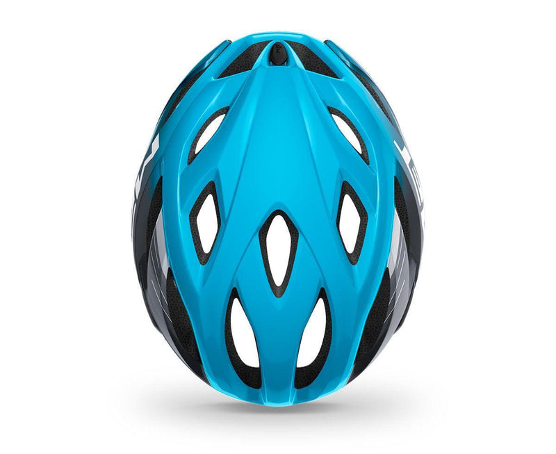 Load image into Gallery viewer, Met Idolo Road Cycling Helmet (Cyan Black/Glossy)
