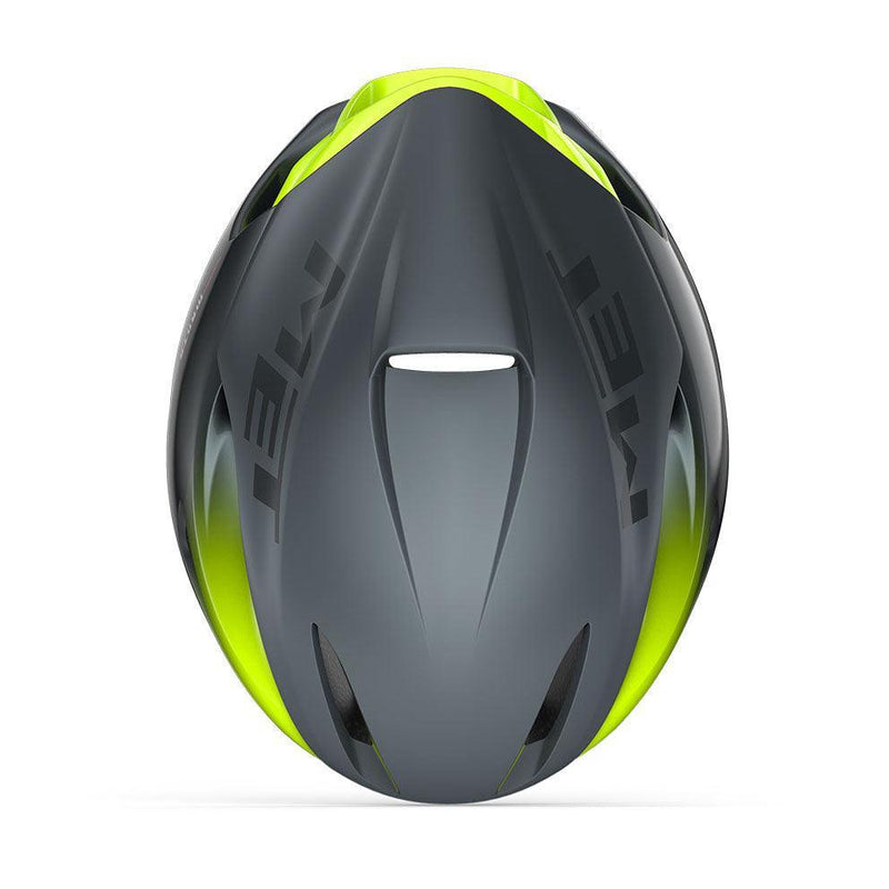 Load image into Gallery viewer, Met Manta Mips Aero Road Cycling Helmet (Gray/Fluo Yellow/Matt Glossy)
