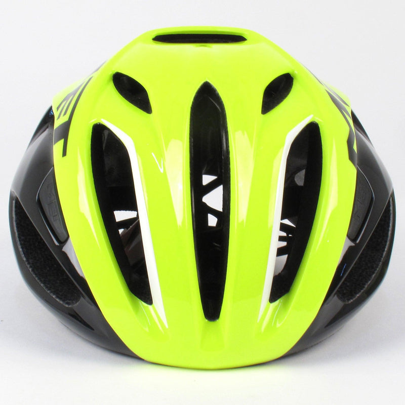 Load image into Gallery viewer, Met Rivale Mips Road Cycling Helmet (Black/Fluo Yellow/Matt Glossy)
