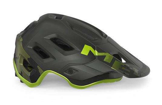 Met Roam Mips Mtb Cycling Helmet (Camo/Lime Green/Matt)