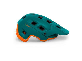 Met Terranova Ce Mtb Cycling Helmet (Alpine Green Orange/Matt Glossy)