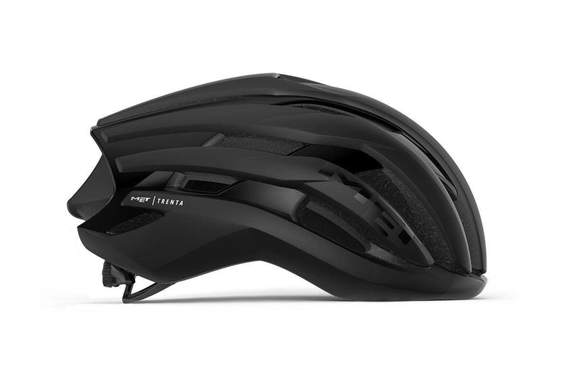 Load image into Gallery viewer, Met Trenta Ce Road Cycling Helmet (Black Matt/Glossy)
