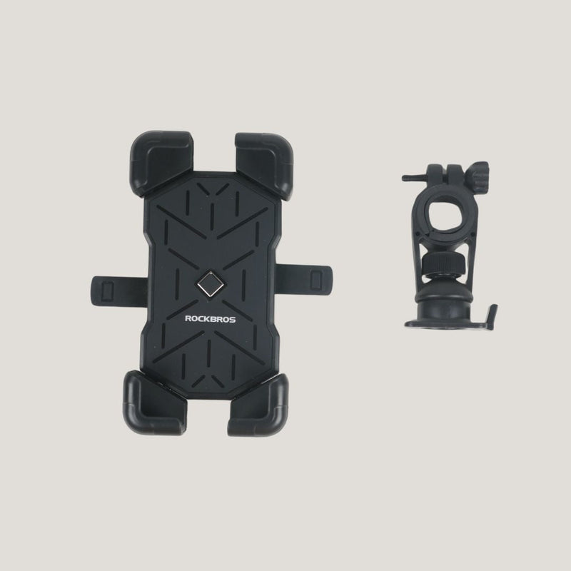Load image into Gallery viewer, Motorcycle Phone Mount 360 rotation 4.5&quot; to 7.2&quot; phones ROCKBROS MADOVERBIKING
