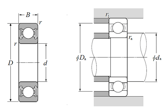 NTN Bearing-6901LLU 2RS