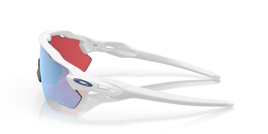 Oakley Radar EV Path Prizm Snow Sapphire Lenses Polished White Frame