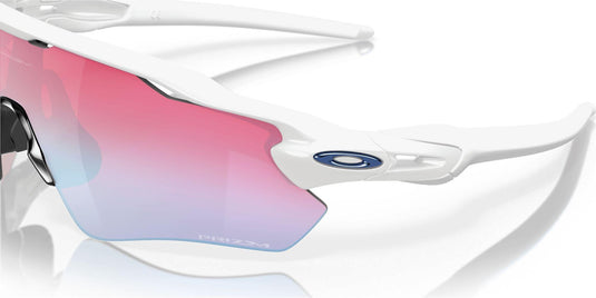 Oakley Radar EV Path Prizm Snow Sapphire Lenses Polished White Frame