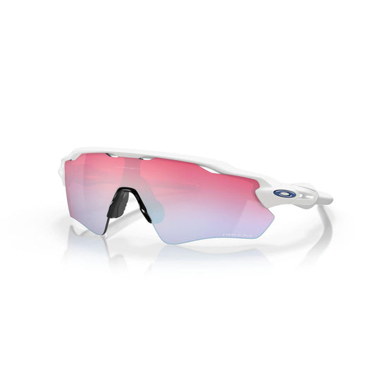 Oakley Radar EV Path Prizm Snow Sapphire Lenses Polished White Frame