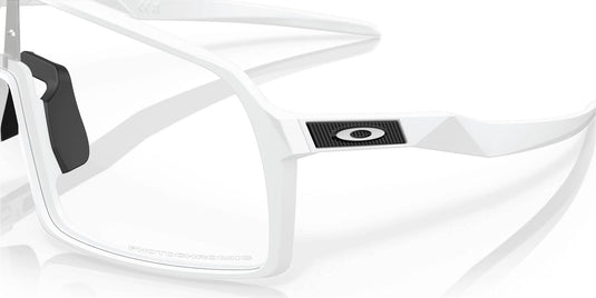 Oakley Sutro Clear To Black Iridium Photochromic Lenses Matte White Frame