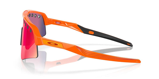 Oakley Sutro Lite Sweep MVDP Prizm Road Lenses Orange Sparkle Frame