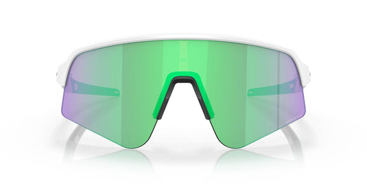 Oakley Sutro Lite Sweep Prizm Road Jade Lenses Matte White Frame