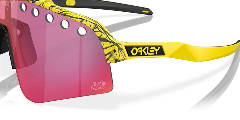 Load image into Gallery viewer, Oakley Sutro Lite Sweep Prizm Road Lenses TDF Splatter Frame
