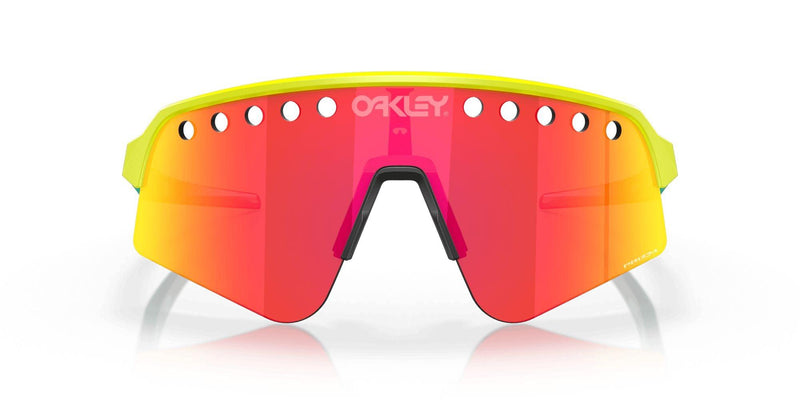 Load image into Gallery viewer, Oakley Sutro Lite Sweep Prizm Ruby Lenses Tennis Ball Yellow Frame
