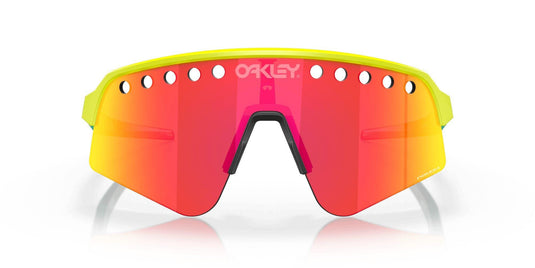 Oakley Sutro Lite Sweep Prizm Ruby Lenses Tennis Ball Yellow Frame