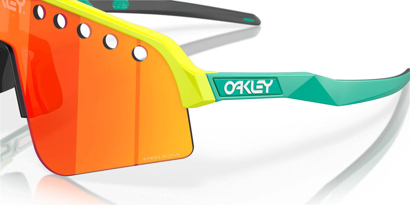 Load image into Gallery viewer, Oakley Sutro Lite Sweep Prizm Ruby Lenses Tennis Ball Yellow Frame
