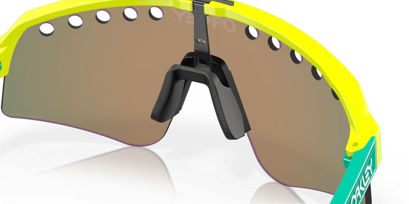 Load image into Gallery viewer, Oakley Sutro Lite Sweep Prizm Ruby Lenses Tennis Ball Yellow Frame
