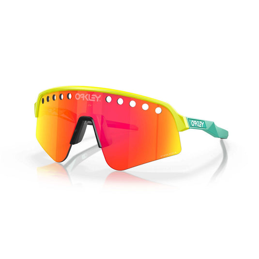 Oakley Sutro Lite Sweep Prizm Ruby Lenses Tennis Ball Yellow Frame