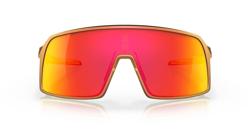 Load image into Gallery viewer, Oakley Sutro Prizm Ruby Lenses Troy Lee Designs Red Gold Shift Frame
