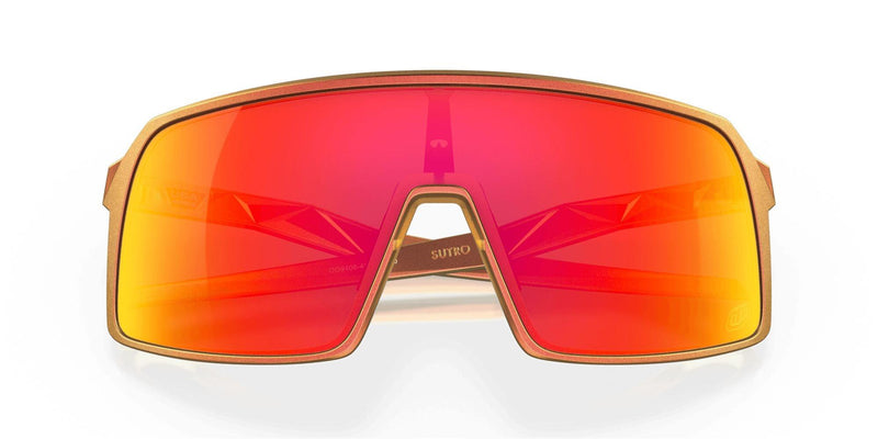 Load image into Gallery viewer, Oakley Sutro Prizm Ruby Lenses Troy Lee Designs Red Gold Shift Frame
